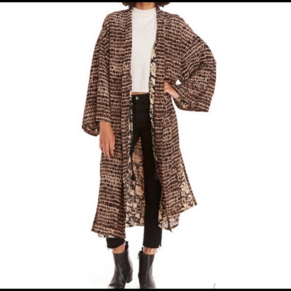 Free People Floral Kimono - Picture 2 of 3